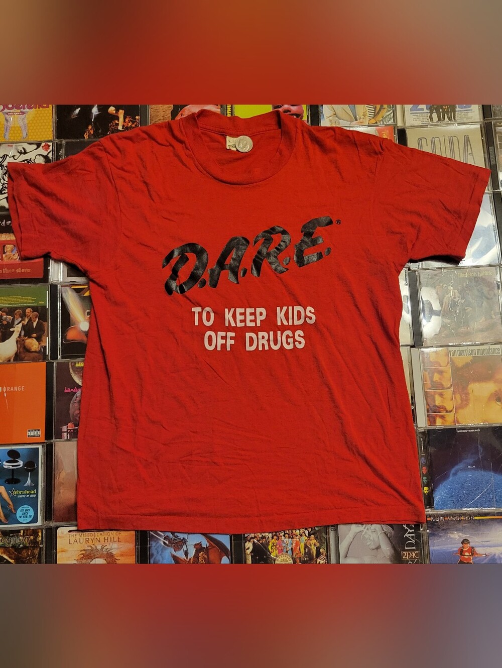 Vintage Single Stitch DARE Keep Kids Off Drugs